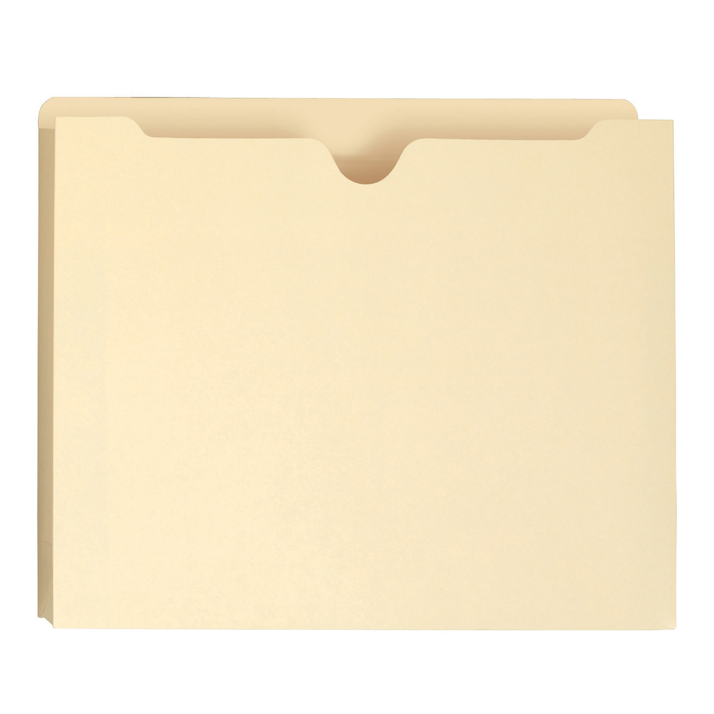 Smead 75560  File Jacket, Reinforced Straight-Cut Tab, 2" Accordion Expansion, Letter Size, Manila, 50 per Box (75560) - 4 Boxes - Total of 200