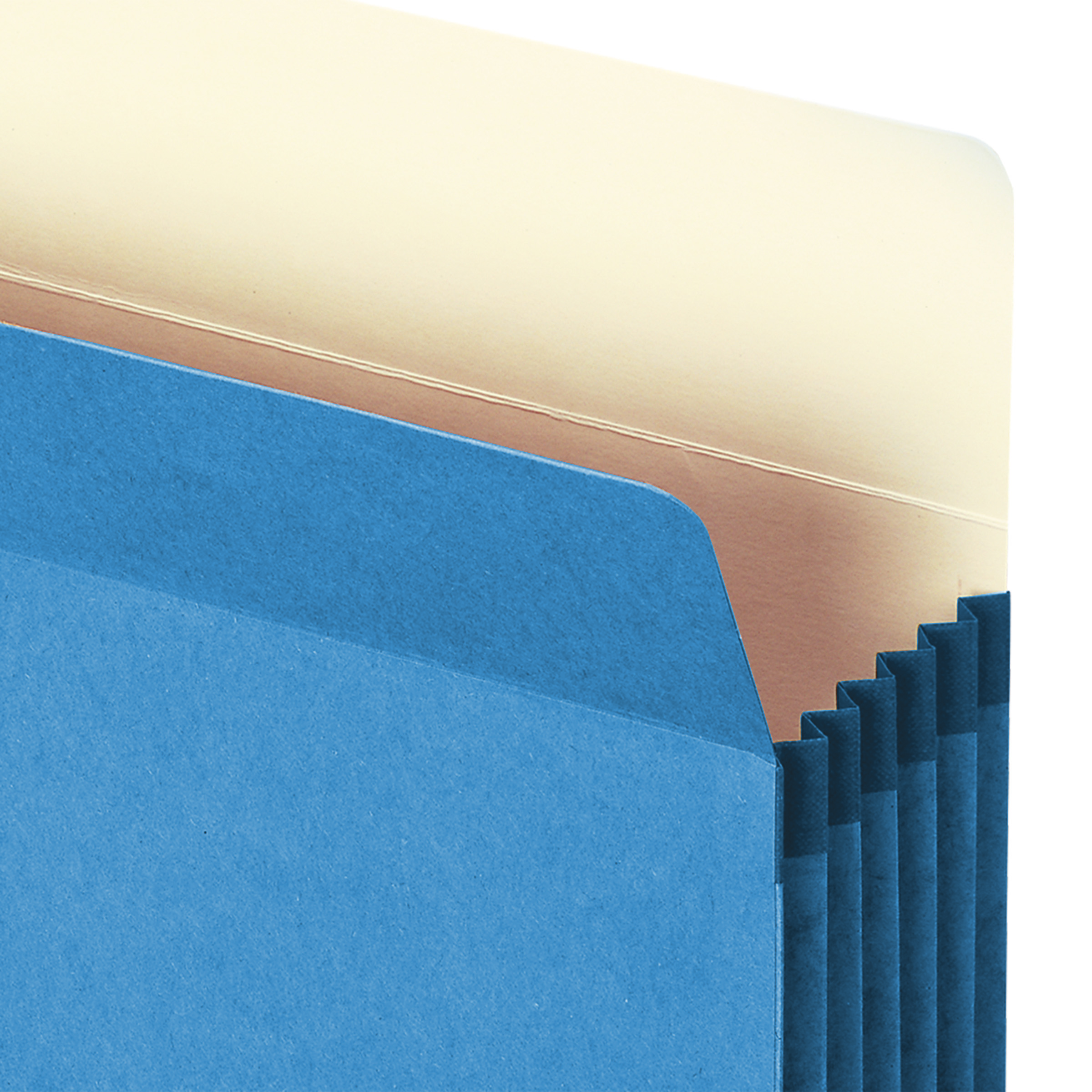 Smead 74235  File Pocket, Straight-Cut Tab, 5-1/4" Expansion, Legal Size, Blue, 10 per Box (74235)