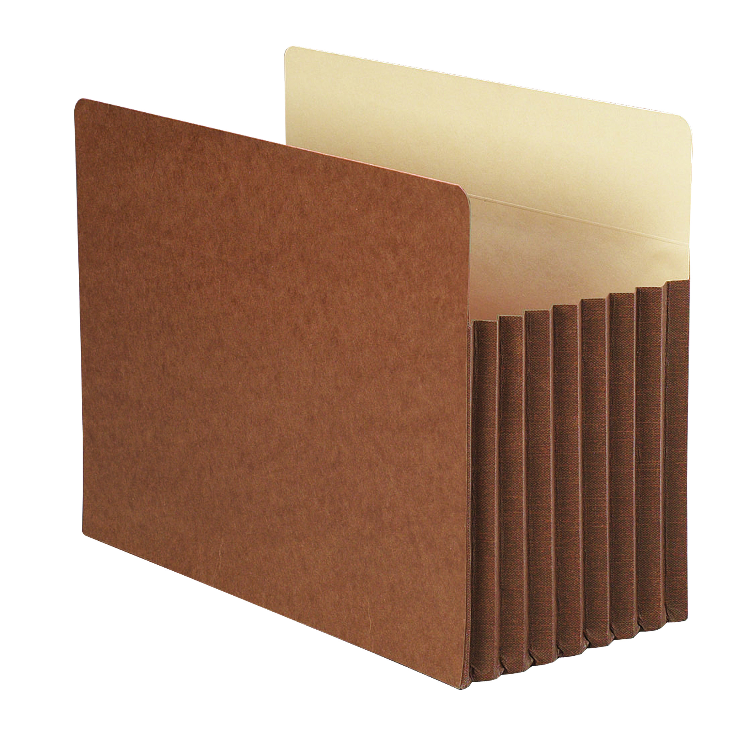 Smead 73395  TUFF Pocket File Pocket, Straight-Cut Tab, 7" Expansion, Letter Size, Redrope, Total of 25