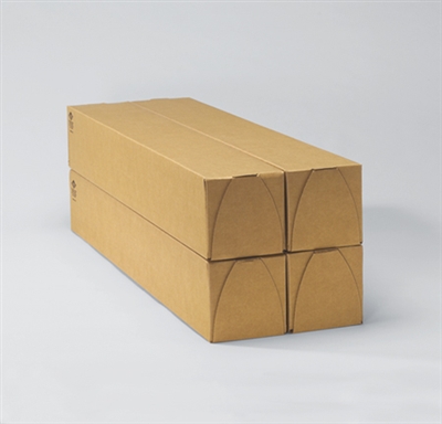 *Tube Box - Locking Tab Closures - 6" W x 6" L x 40" H - Carton of 20 Boxes