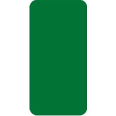 Smead CC Color-Coded Labels, Self-Adhesive, 1w x 2h, Green, 250 Labels/Roll
