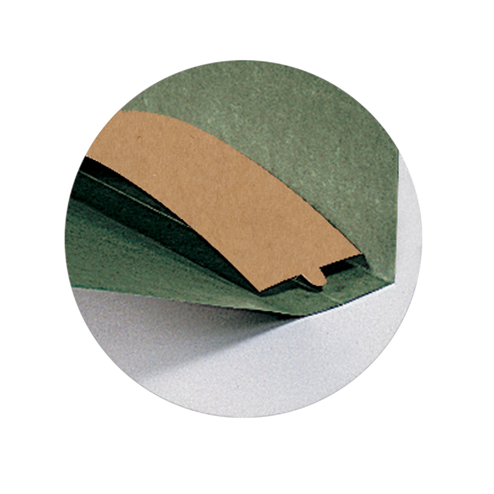 Smead 64259  Box Bottom Hanging File Folders, 2" Expansion, Letter Size, Standard Green, Total of 125