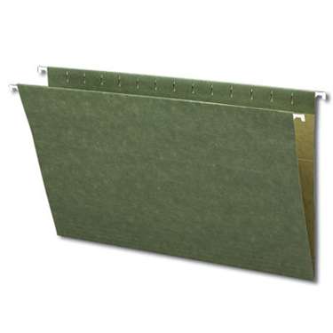 Smead 64110  Hanging File Folder, Legal Size, Standard Green, Total of 125