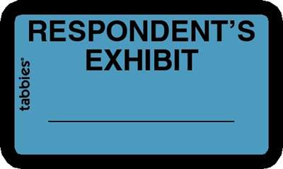 Respondents Exhibit Blue 252 Labels/Pkg