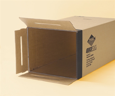 Quick Stack Box - Legal Size  15 1/2" W x 24" L x 10 1/2" H - Pull Out Drawer - Box No. 54 - Carton of 5 Boxes