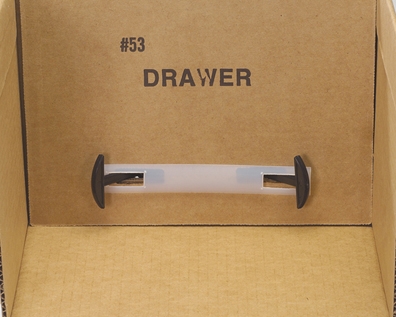 Quick Stack Box - Legal Size  15 1/2" W x 24" L x 10 1/2" H - Pull Out Drawer - Box No. 54 - Carton of 5 Boxes