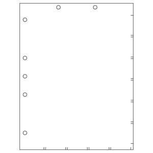 Divider Sheets - 8-1/2" W x 11" H - 100/Box