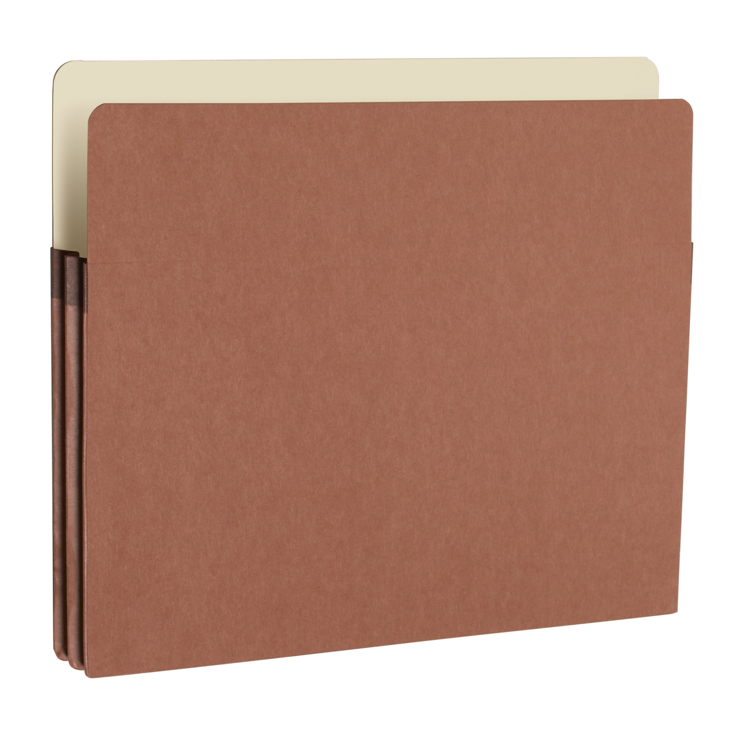 Smead 73214  File Pocket, Straight-Cut Tab, 1-3/4" Expansion, Letter Size, Redrope, 25 per Box (73214) - 4 Boxes - Total of 100