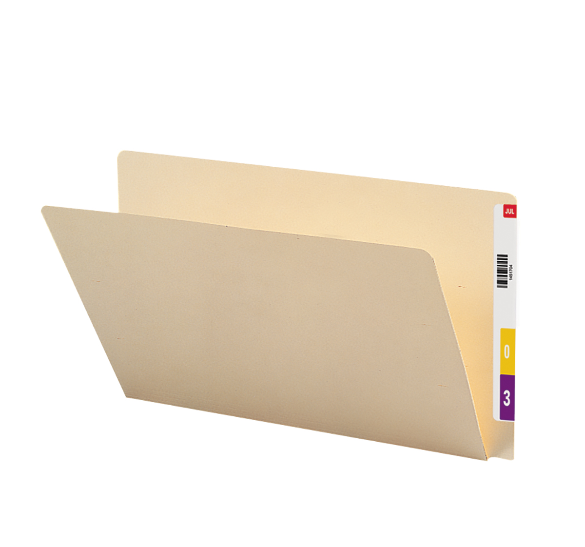Smead 27250  End Tab File Folder, Straight-Cut Extended Tab, Legal Size, Manila, 100 per Box (27250)