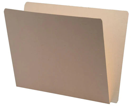 Smead 24250  End Tab File Folder, Straight-Cut Extended Tab, Letter Size, Manila, 100 per Box (24250)