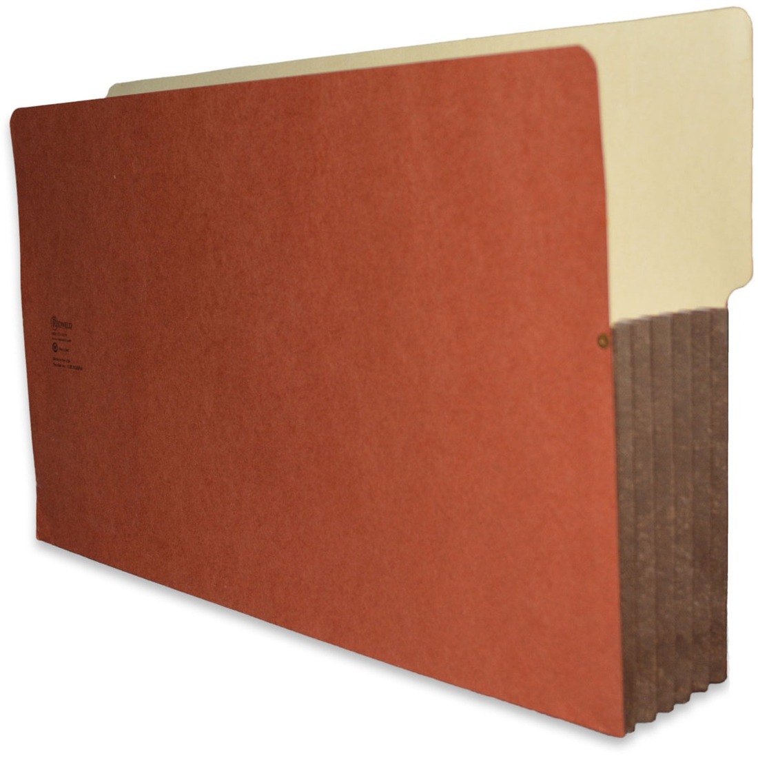 Redweld Side Tab Pockets - 4" Long End Tab on Right Side, 5 1/4" Tyvek Reinforced Expansion -Legal Size: 9 1/2" H x 14 3/4" W - Carton of 50