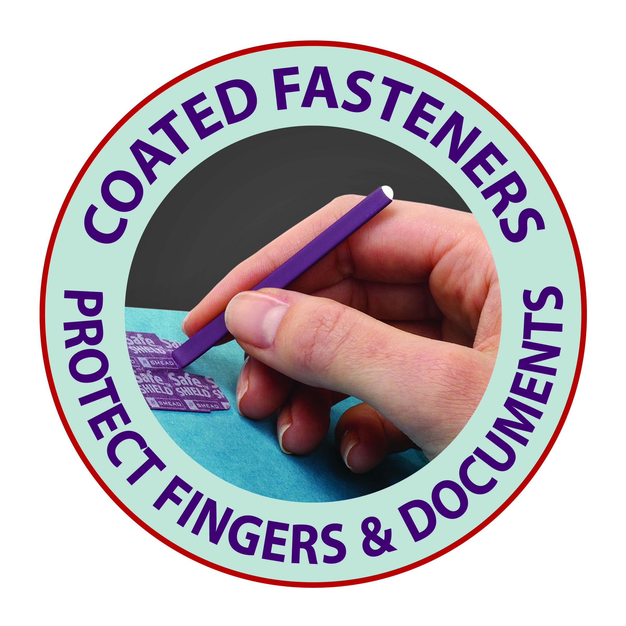 Smead 19094  Pressboard Classification File Folder with SafeSHIELD Fasteners, 3 Dividers, 3" Expansion, Legal Size, Blue, 10 per Box (19094)