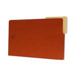 Redweld Expanding File folder, 3 1/2" Accordion Expansion, Paper Gusset, Legal Size - Top Side Tab - Carton of 50
