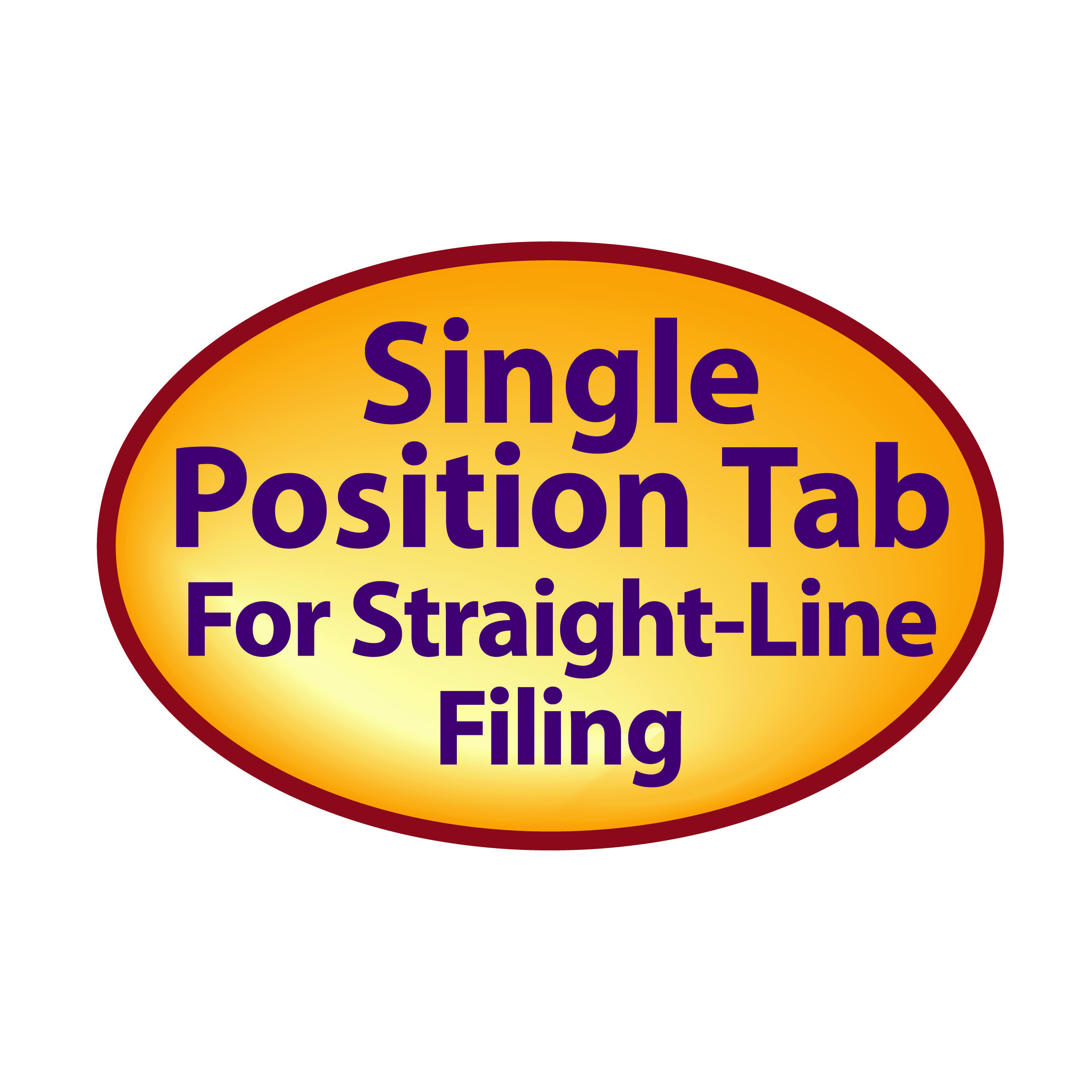 Smead 14538 Top Tab with 2 Embedded Fasteners in Positions 1 & 3, Reinforced 1/3-Cut Tab in Right Position Only, Letter Size, Manila - 50/Box
