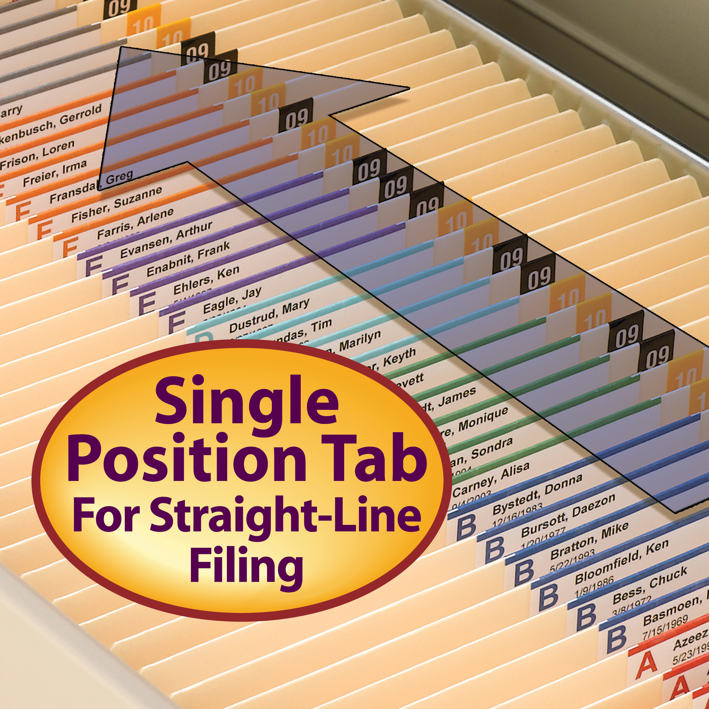 Smead 14513  Fastener File Folder, 2 Fasteners in Positions 1 & 3, Reinforced Straight-Cut Tab, Letter Size, 11 Pt. Manila (14513) - Carton of 250
