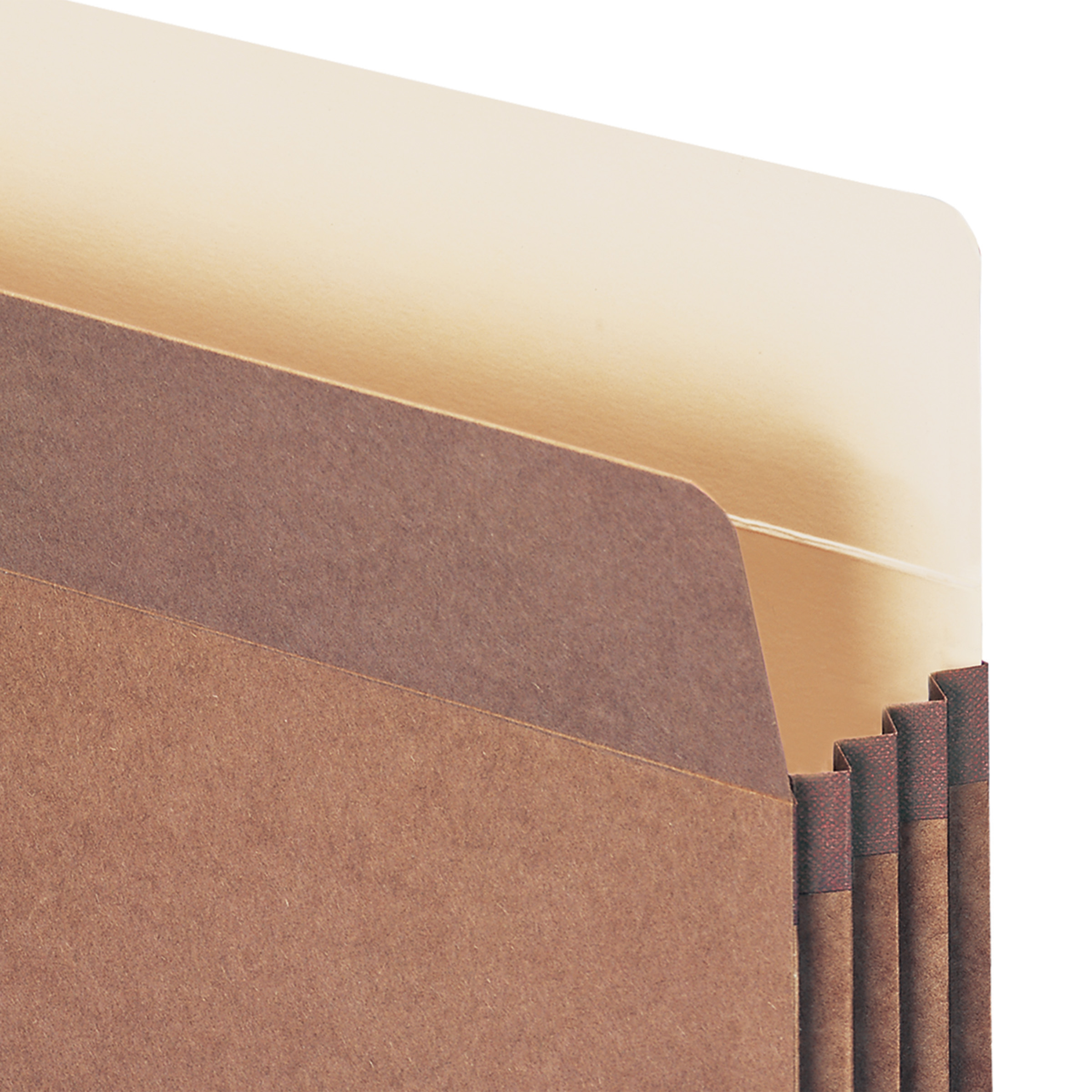 Smead 73805  File Pocket, Straight-Cut Tab, Guide Height, 3-1/2" Expansion, Letter Size, Redrope, 50 per Box (73805)