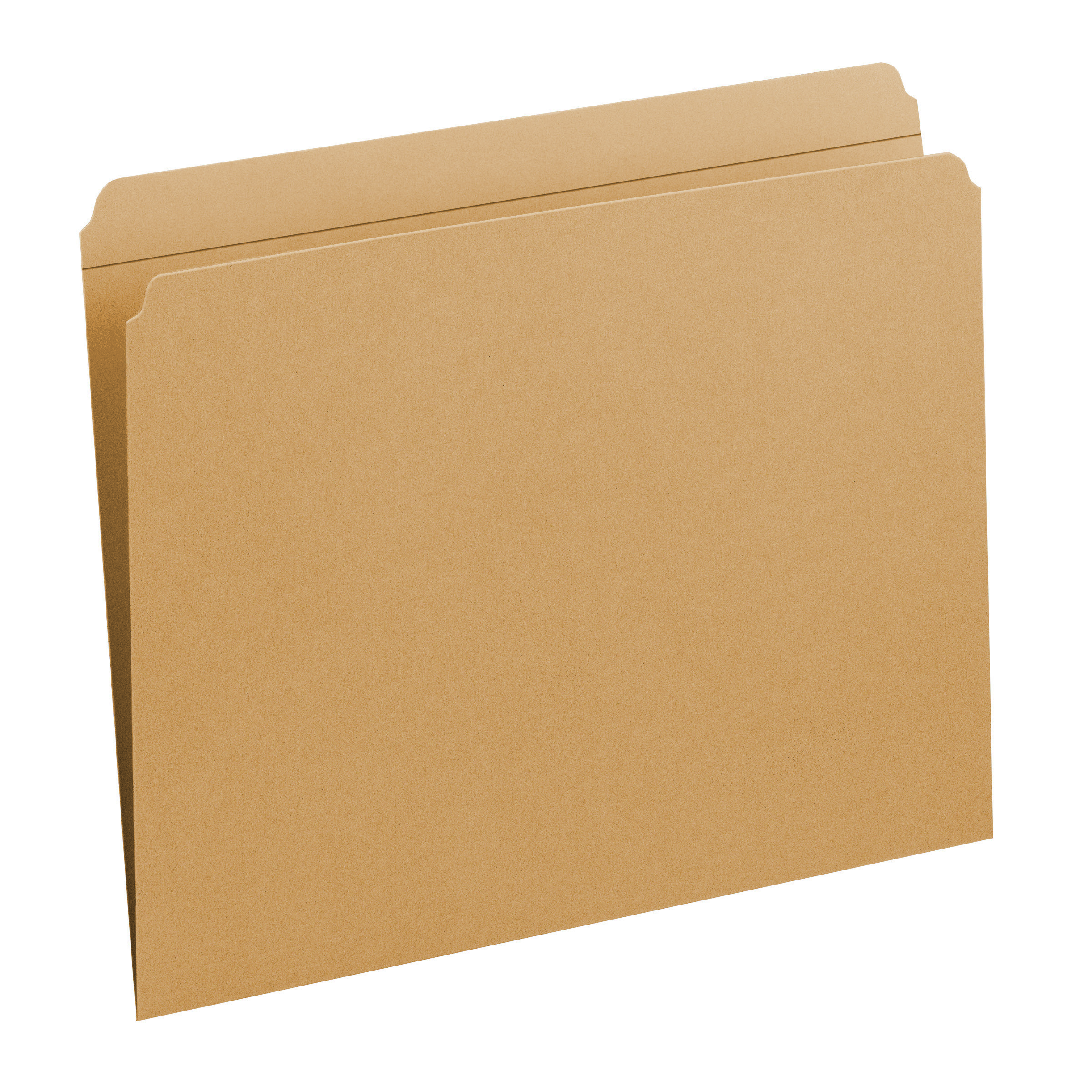 Smead 10710  File Folder, Reinforced Straight-Cut Tab, Letter Size, Kraft, 100 Per Box (10710)