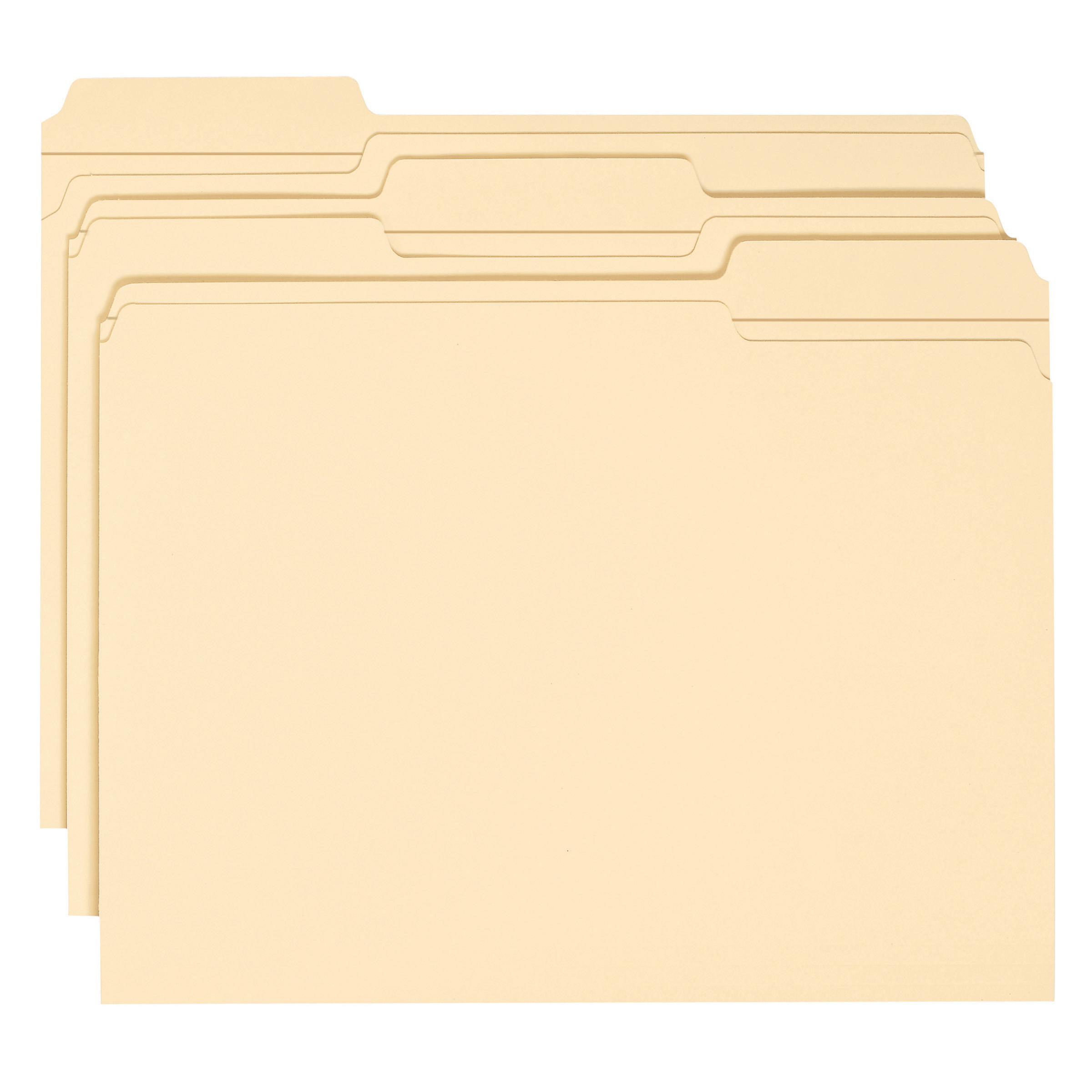 Smead 10405  File Folder, Reinforced 1/3-Cut Tab, 1-1/2" Accordion Expansion, Letter Size, Manila, 50 Per Box (10405)