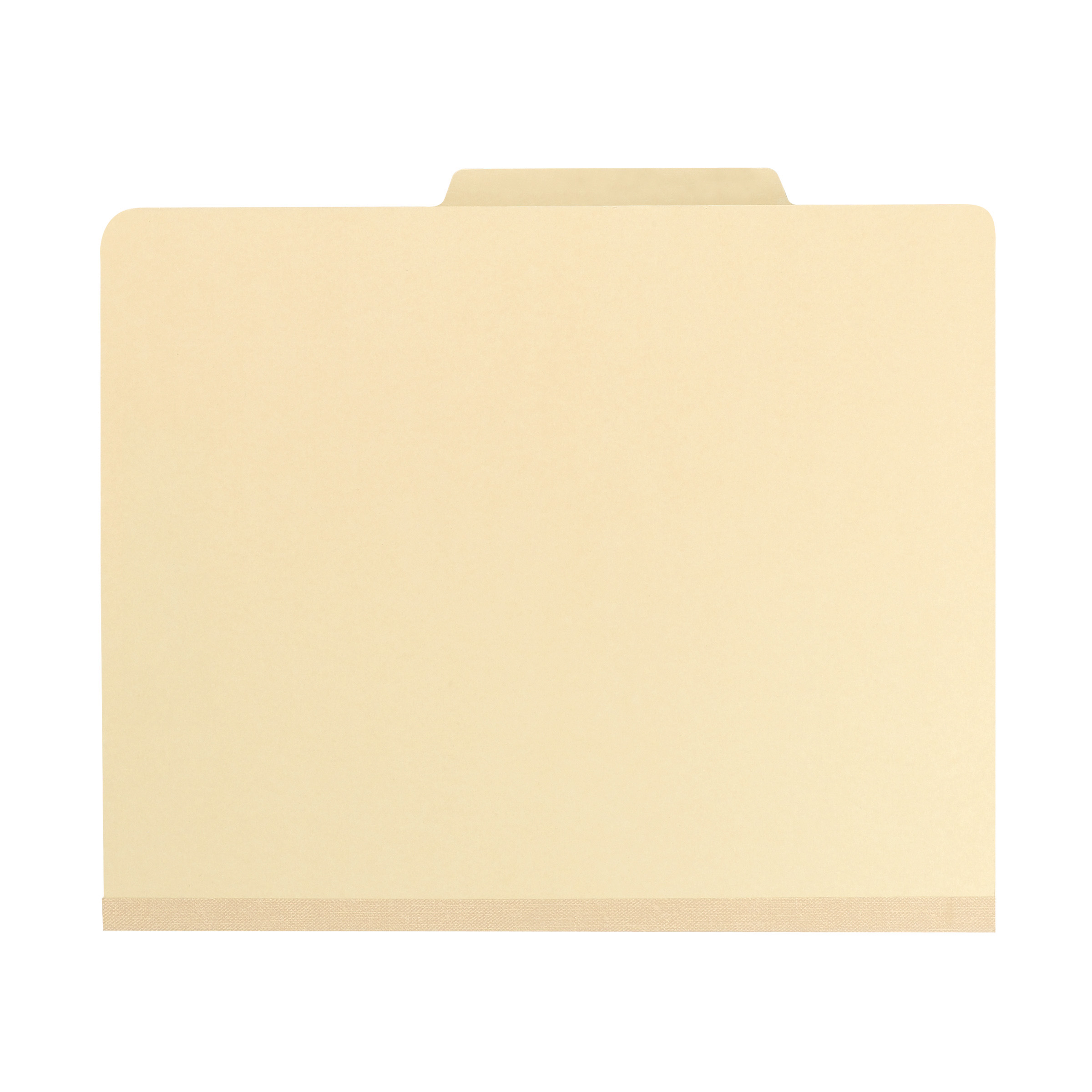 Smead 14000  Classification File Folder, 2 Divider, 2" Expansion, Letter Size, Manila, Total of 50