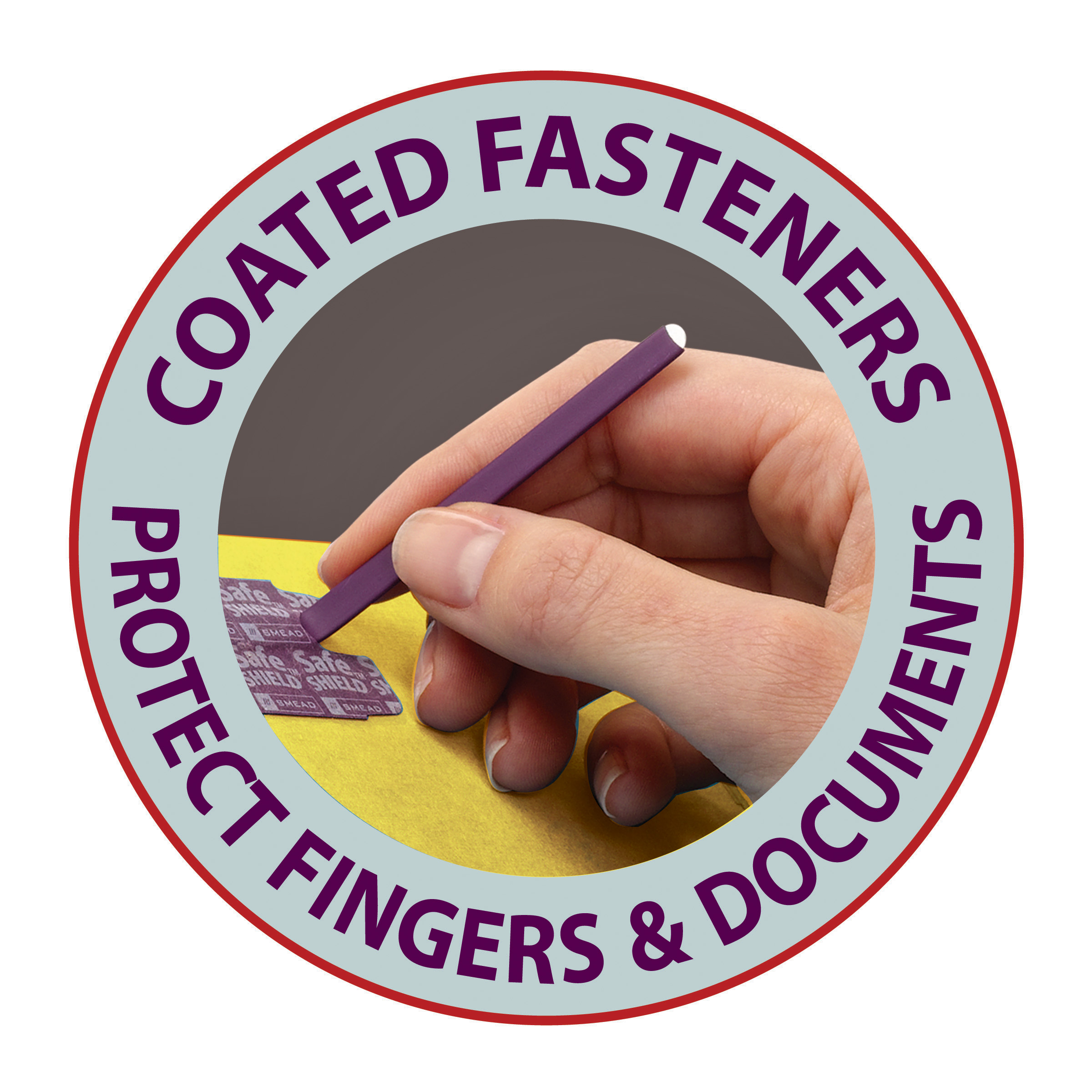 Smead 13734  Pressboard Classification Folder with SafeSHIELD Fasteners, 1 Divider, 2" Expansion, Letter Size, Yellow, 10 per Box (13734)