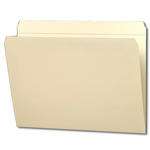 Smead File Folder, Reinforced Straight-Cut Tab, Letter Size, Manila, 100 Per Box (10310) - 5 Boxes