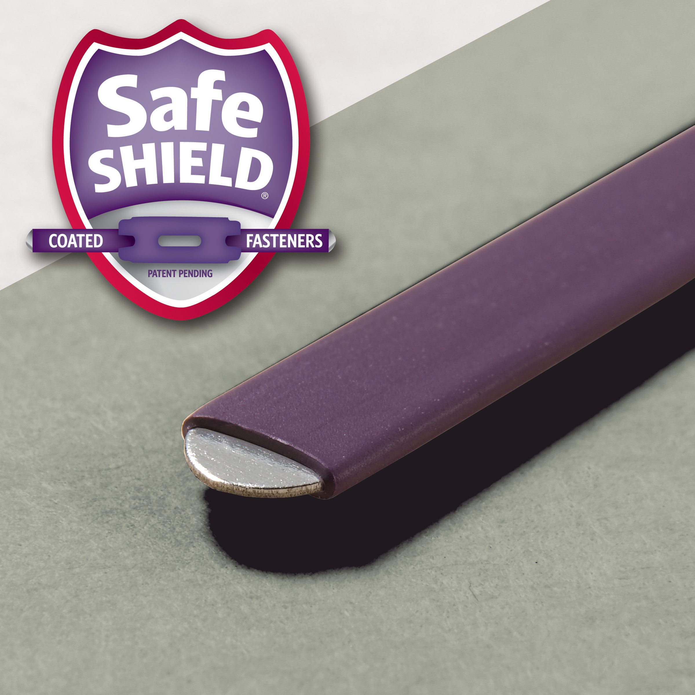 Smead 13776  Pressboard Classification File Folder with SafeSHIELD Fasteners, 1 Divider, 2" Expansion, Letter Size, Gray/Green, Total of 50