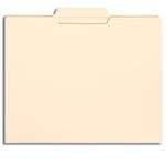 Smead File Folder, Reinforced 1/3-Cut Tab Center Position, Letter Size, Manila, 100 Per Box (10336) - 5 Boxes