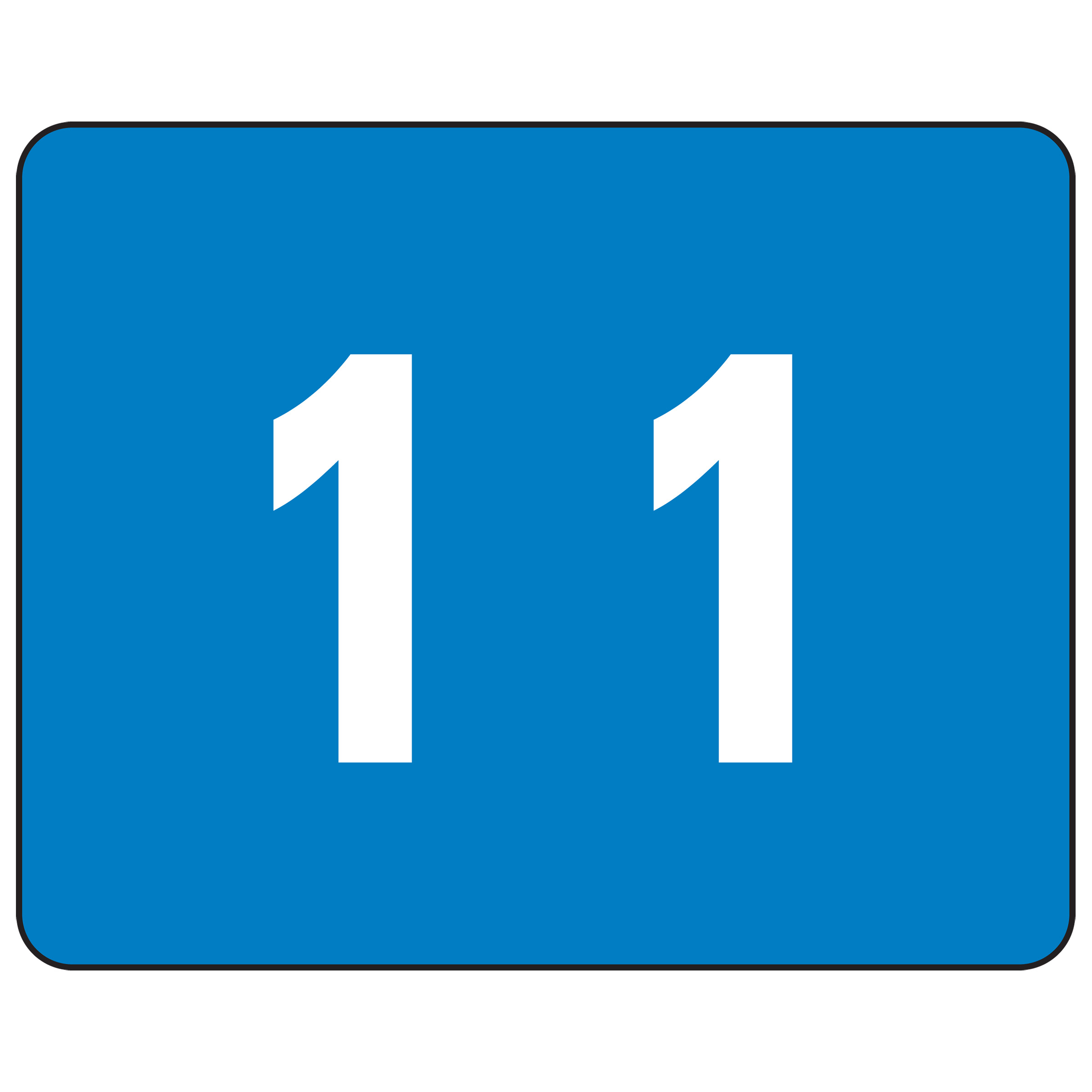 Smead 67341  TTS Color-Coded Numeric Label, 1, Label Sheet, Light Blue, 500 per Roll (67341)