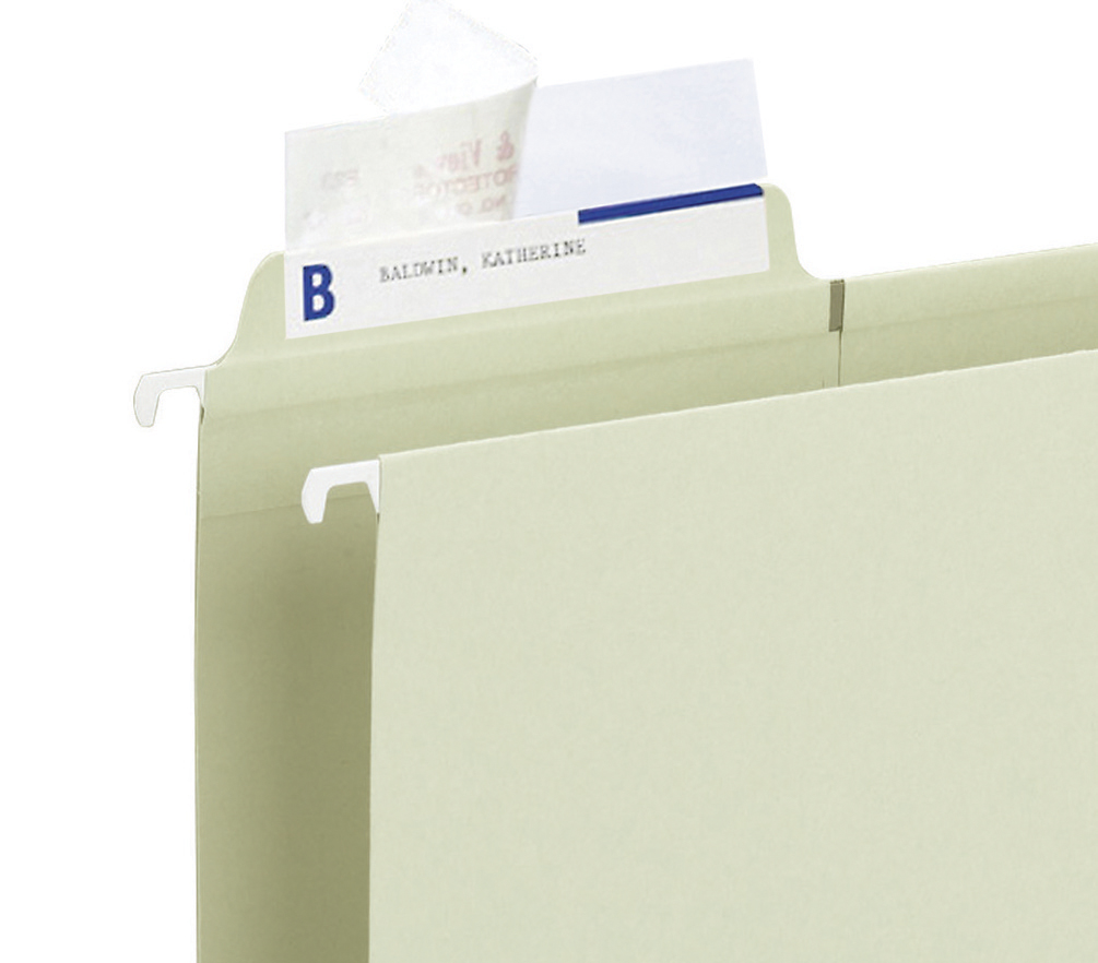 Smead 67600  Seal and View Clear Label Protector, Size 3-1/2" W x 1-11/16" H  before folding, 100 per Pack (67600) - 5 Packs - Total of 500