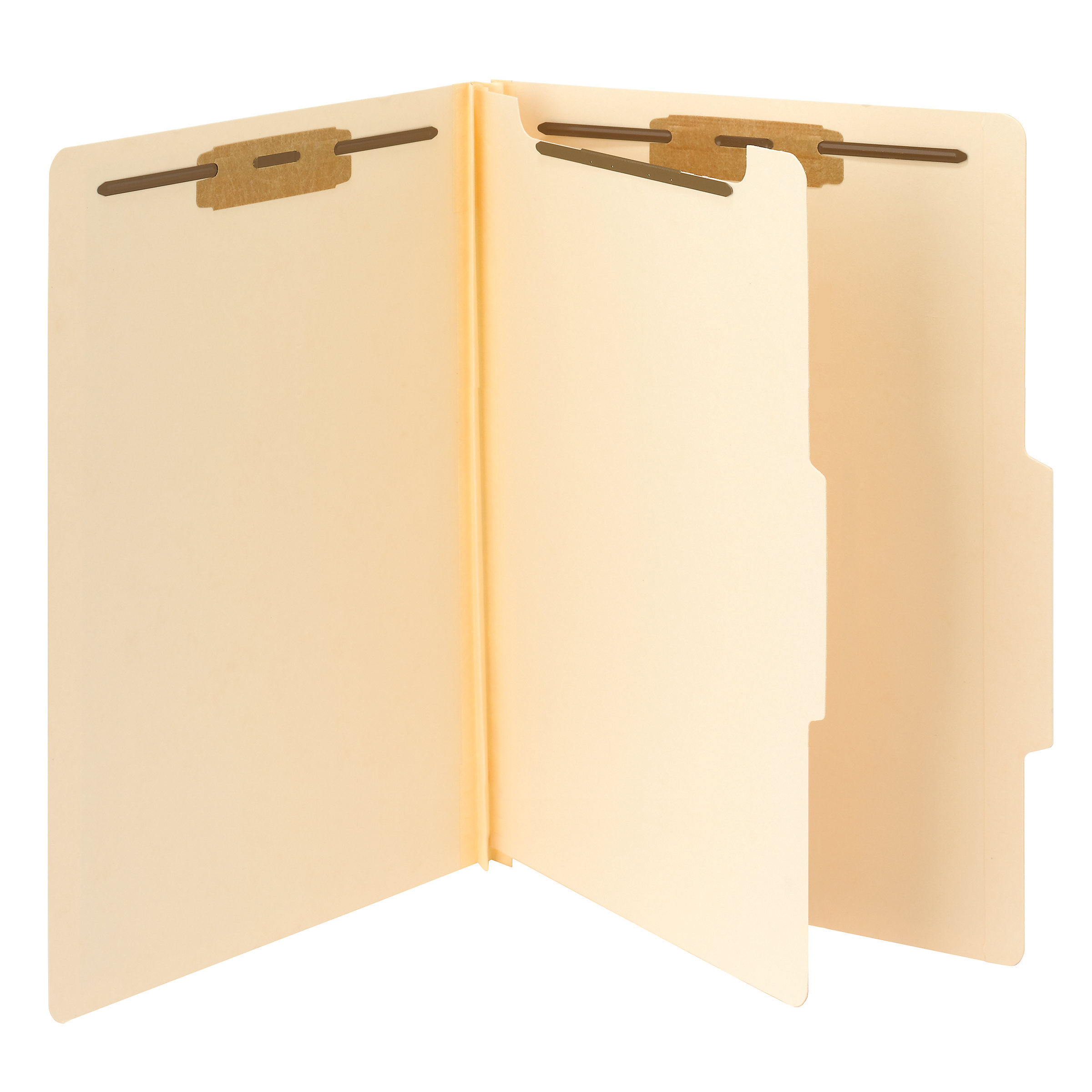 Smead 18700  Classification File Folder, 1 Divider, 2" Expansion, Legal Size, Manila, 10 per Box (18700)