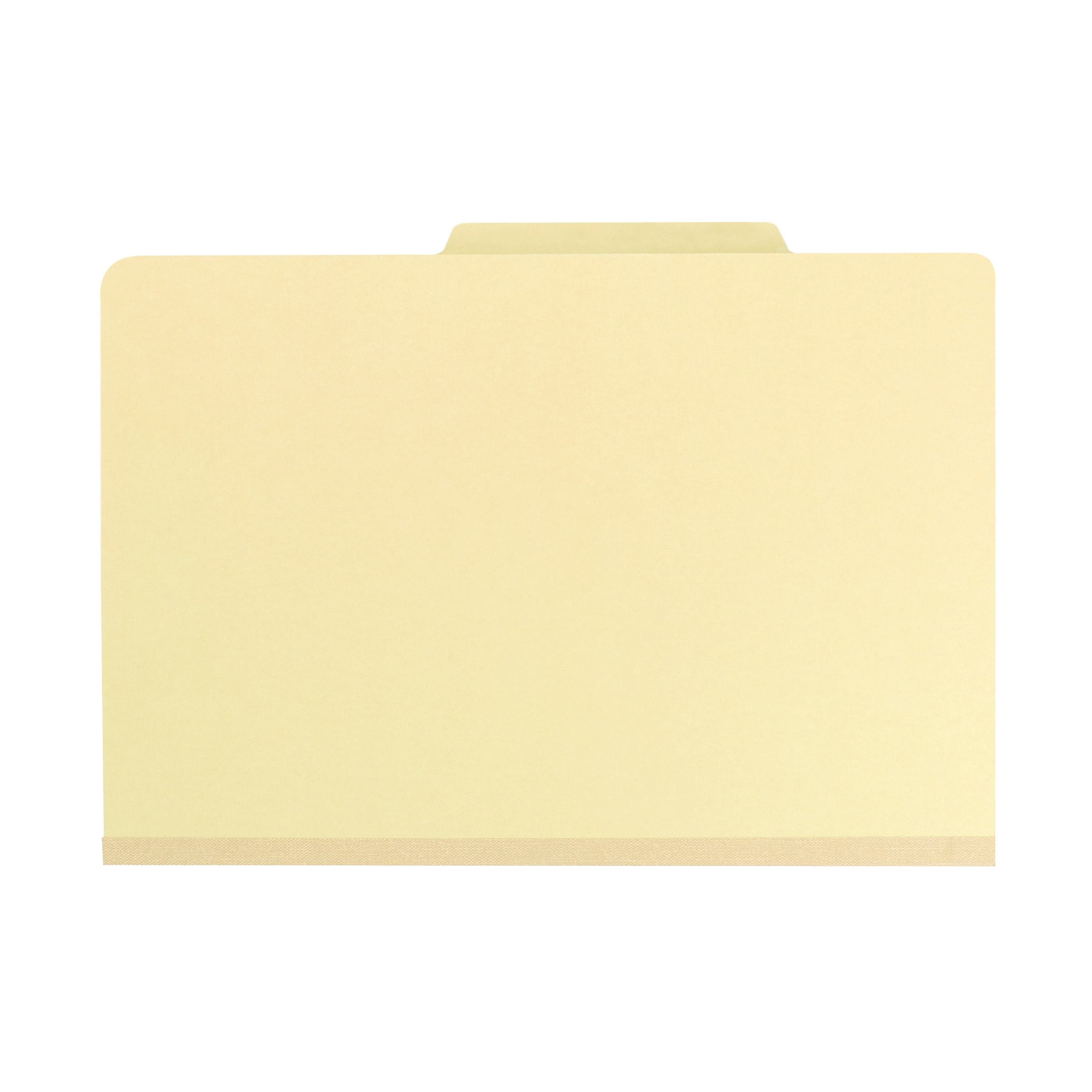 Smead 19000 Classification File Folder, 2 Dividers, 2" Expansion, Legal Size, 18 PT. Manila Stock -  10 per Box (19000)