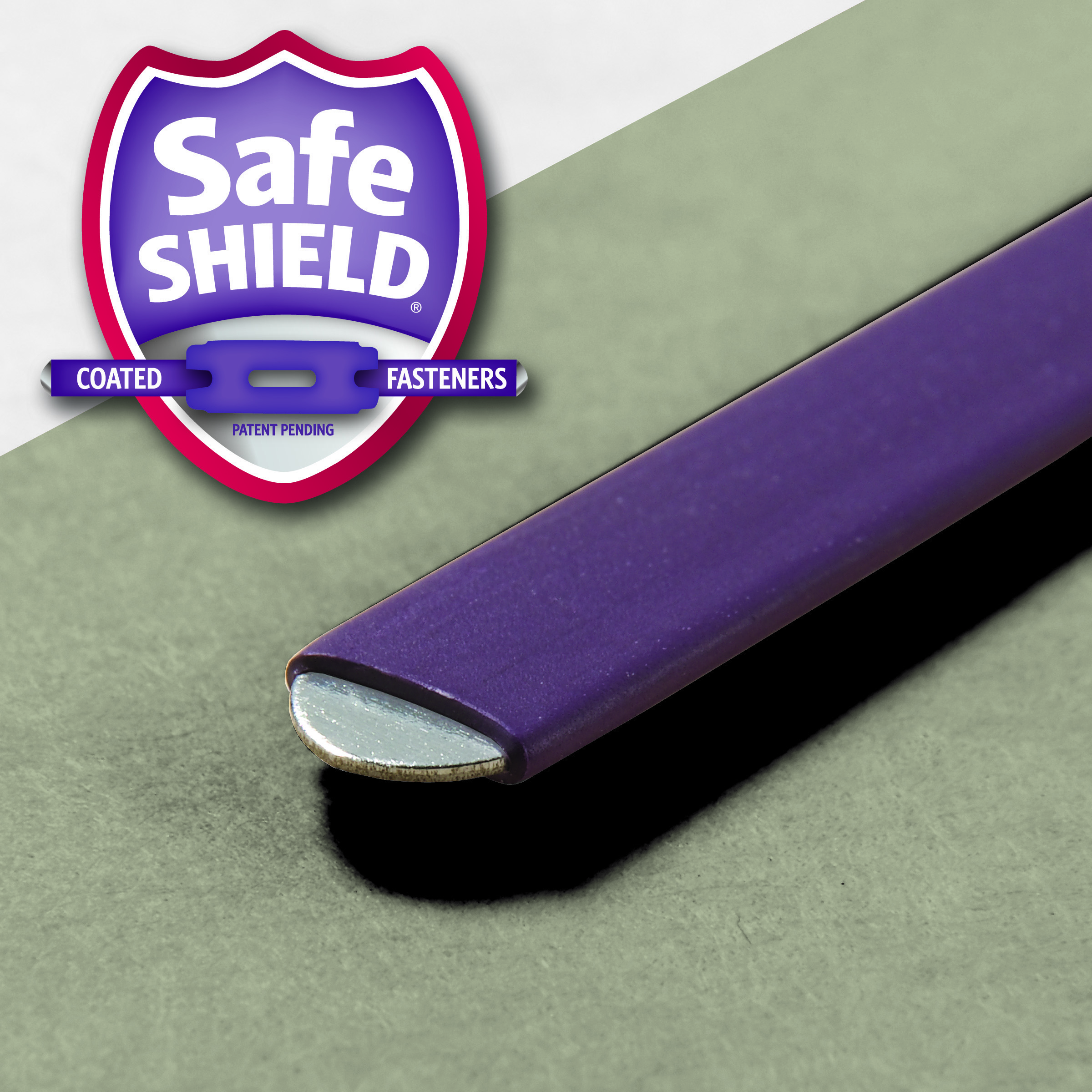 Smead 19215  Pressboard Classification File Folder with SafeSHIELD Fasteners, 2 Dividers, 2" Expansion, Legal Size, Gray/Green, 10 per Box (19215)