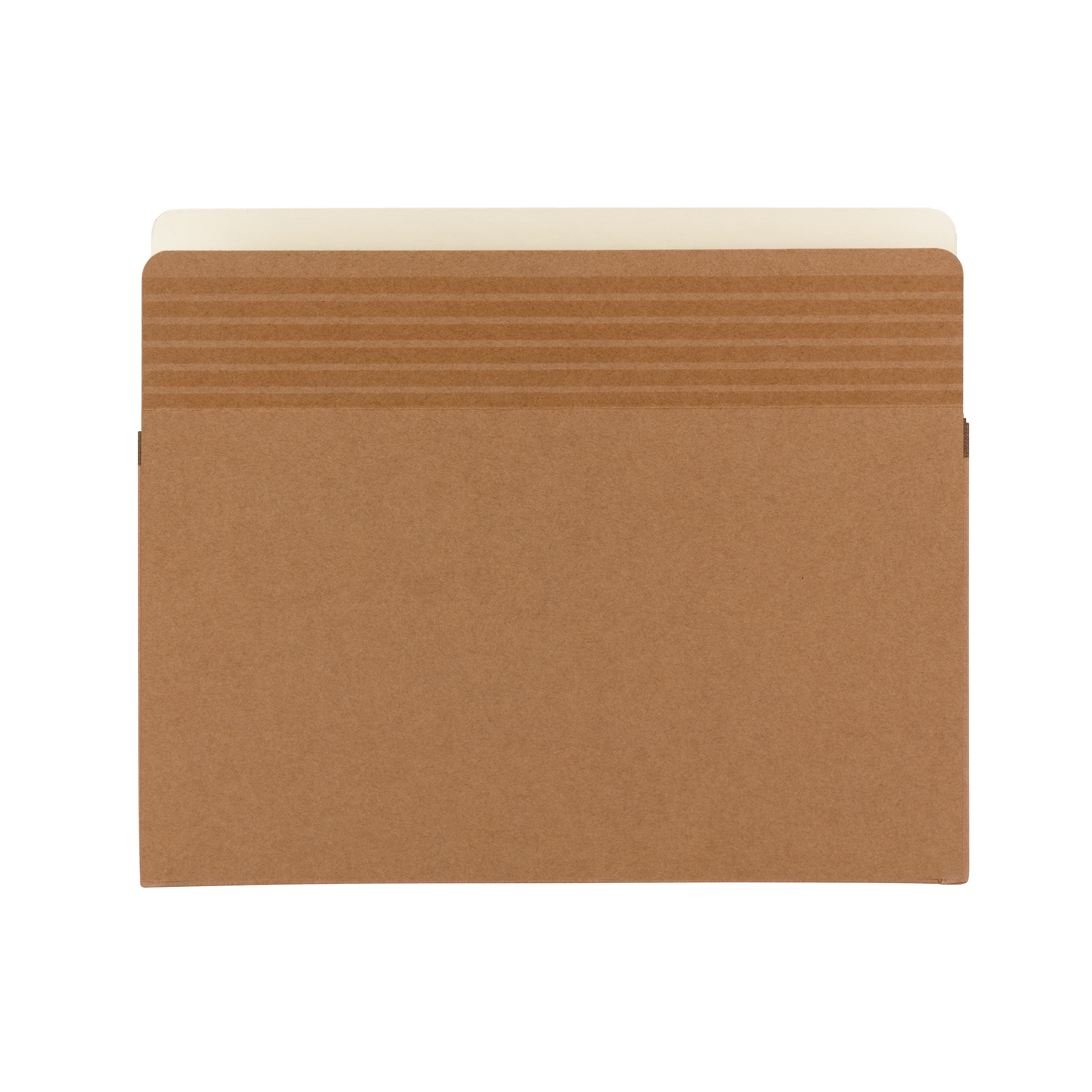 Smead 73208  Easy Grip File Pocket, Straight-Cut Tab, 3-1/2" Expansion, Letter Size, Redrope, 25 per Box (73208)