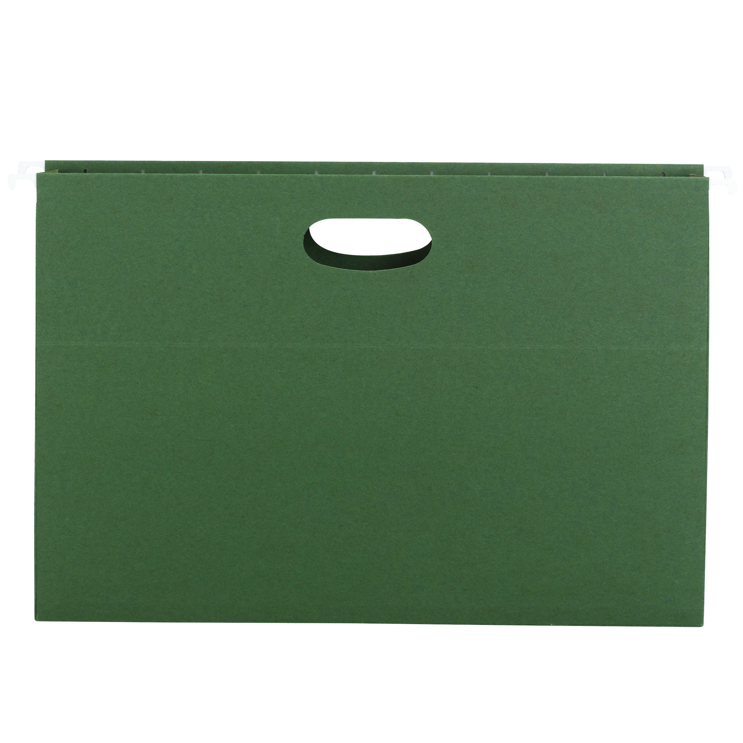 Smead 64318  Hanging File Pocket, 1-3/4" Expansion, Legal Size, Standard Green, 25 per Box (64318)