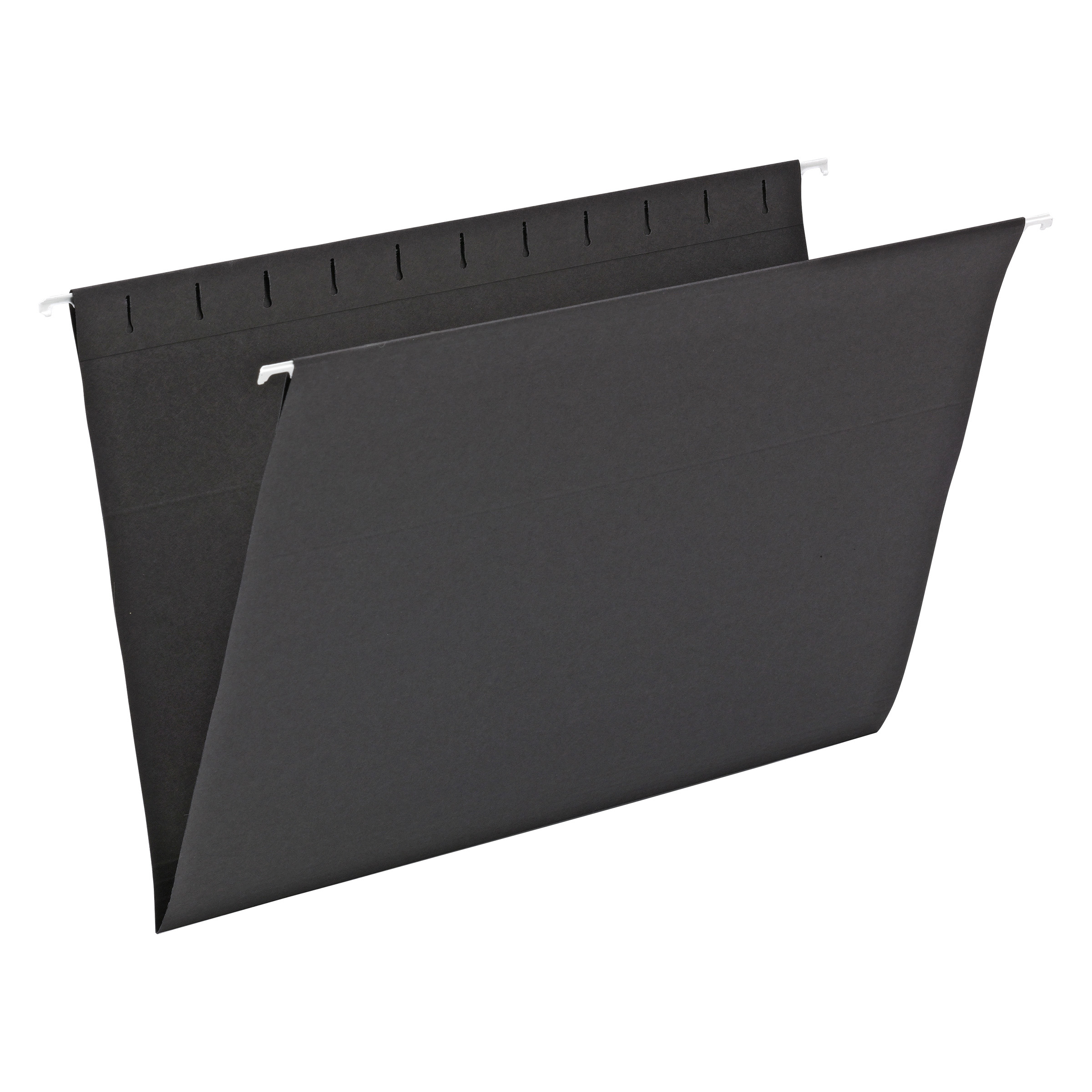 Smead 64477  Hanging File Folders with Interior Pocket, Legal Size, Black, 25 per Box (64477)