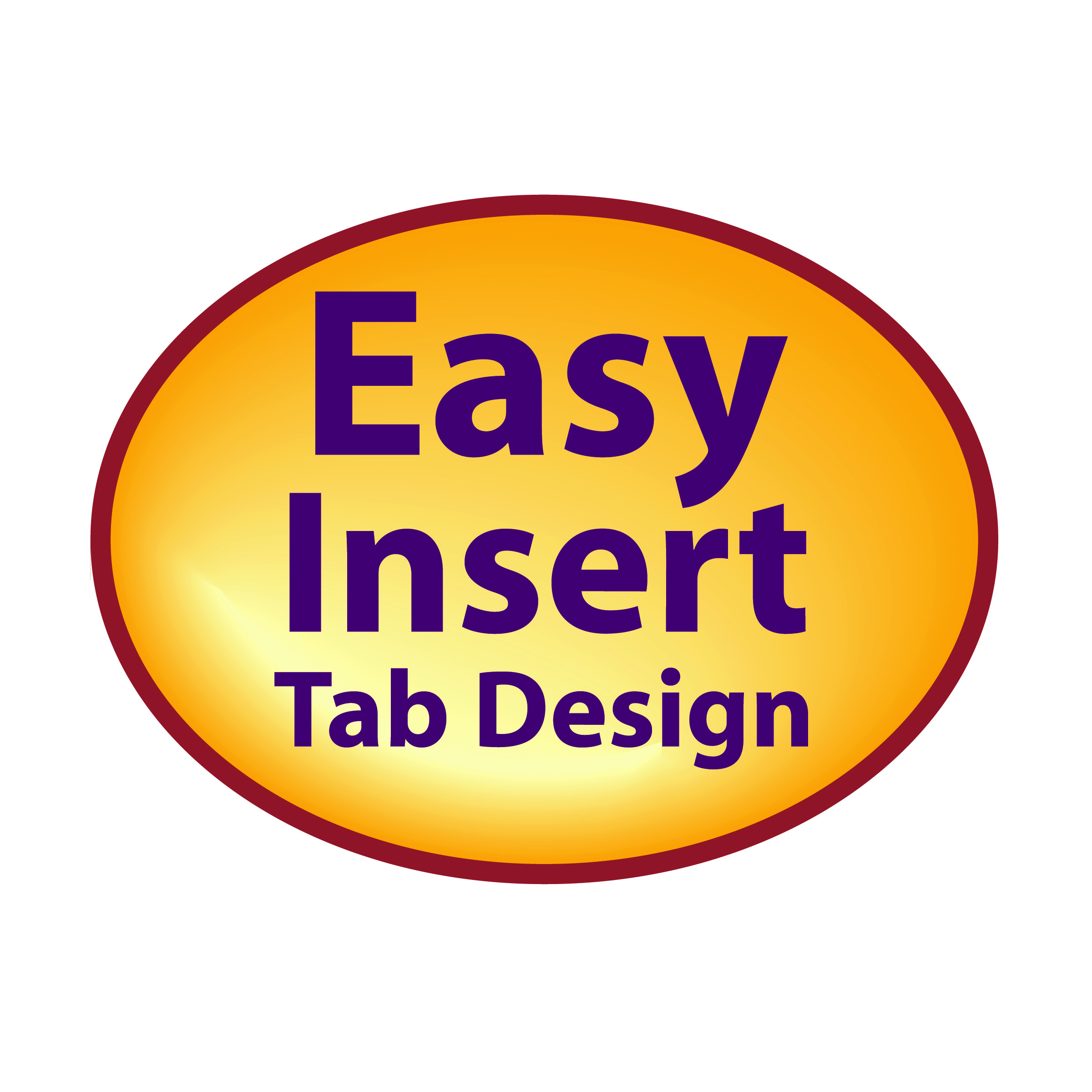 Smead 64600  - Hanging Folder Tabs, 1/5 Cut Tab - Clear - Box of 250