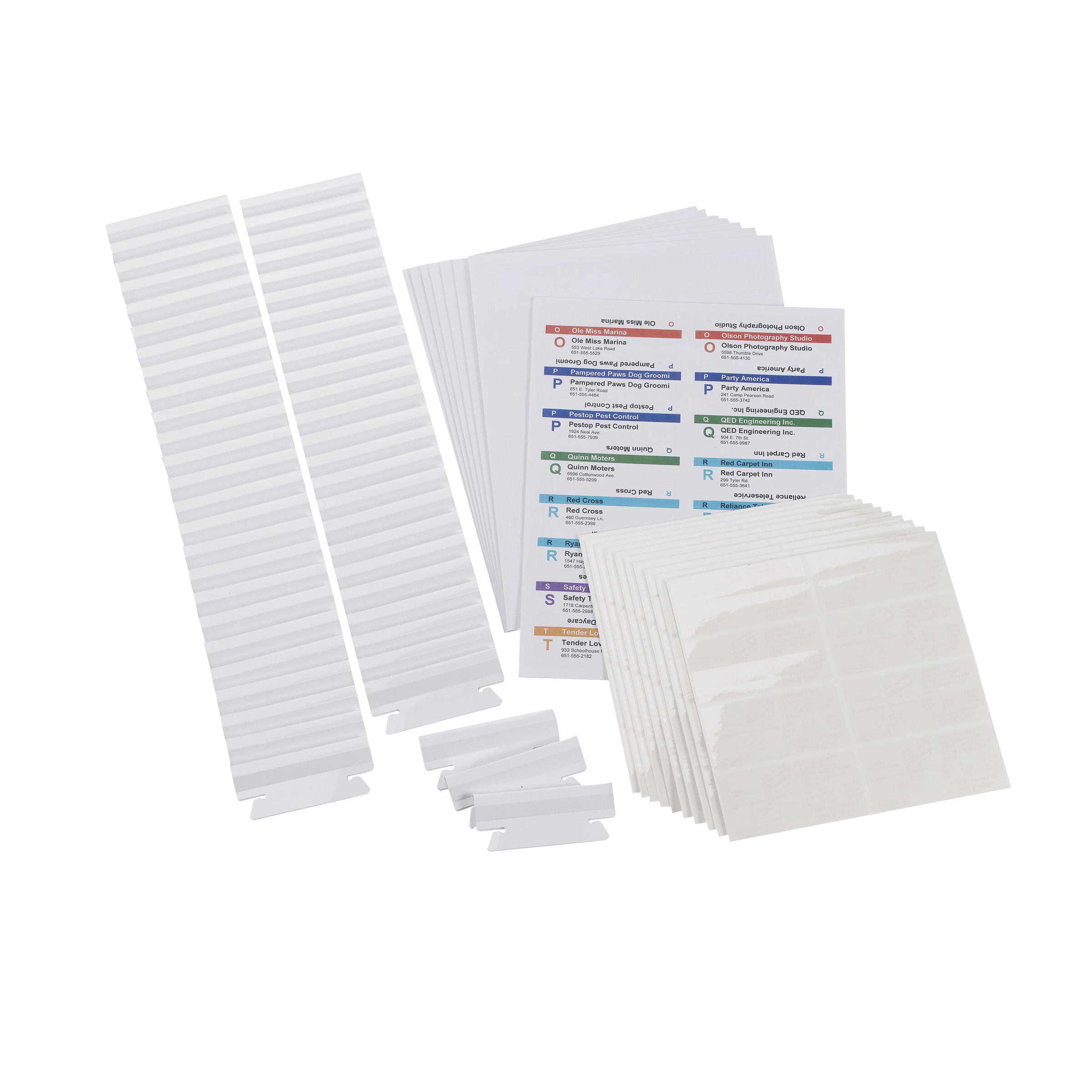 Smead 64910  Viewables Premium 3D Hanging Folder Tabs and Labels for Inkjet and Laser Printers - 100/Pack (64910)