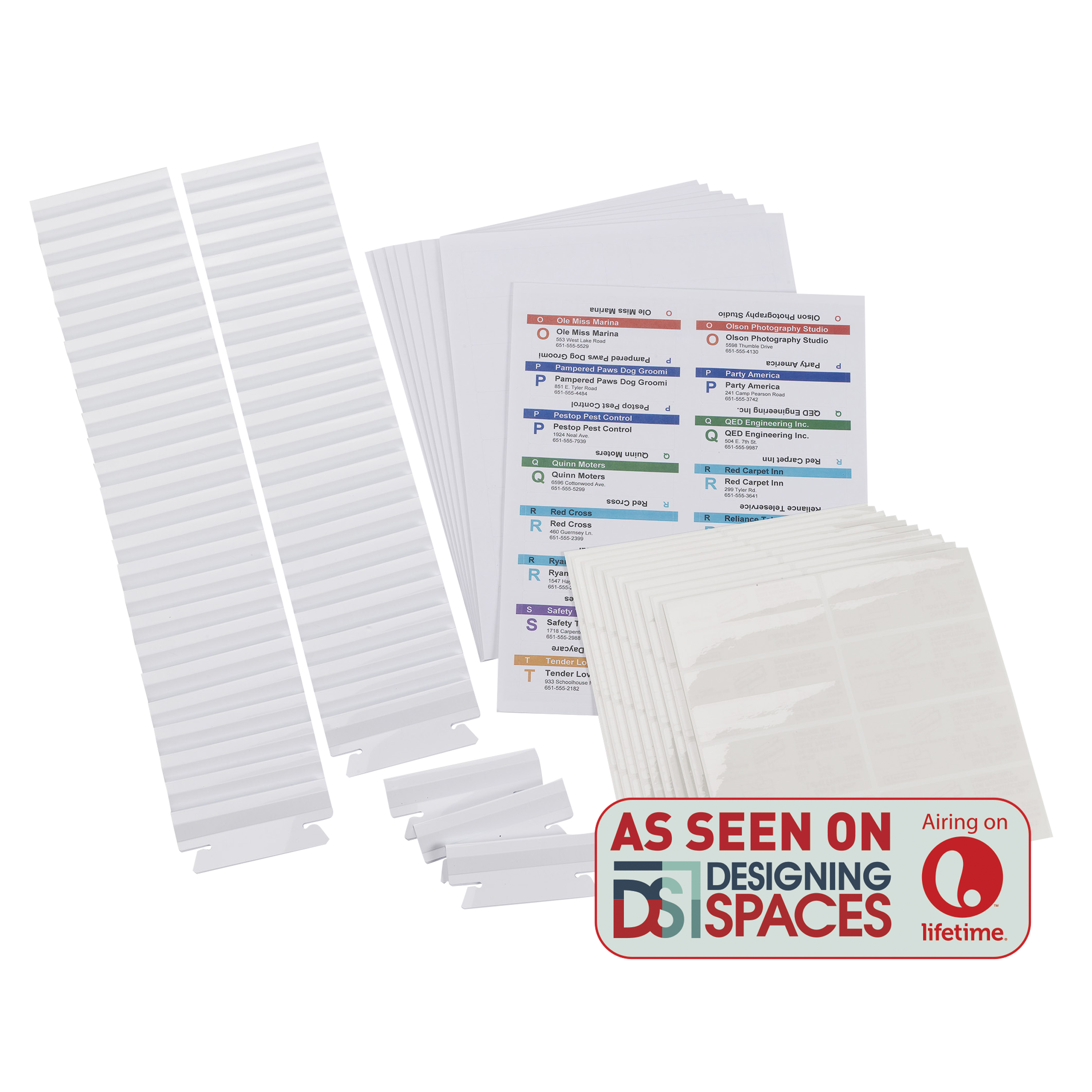 Smead 64910  Viewables Premium 3D Hanging Folder Tabs and Labels for Inkjet and Laser Printers - 100/Pack (64910)