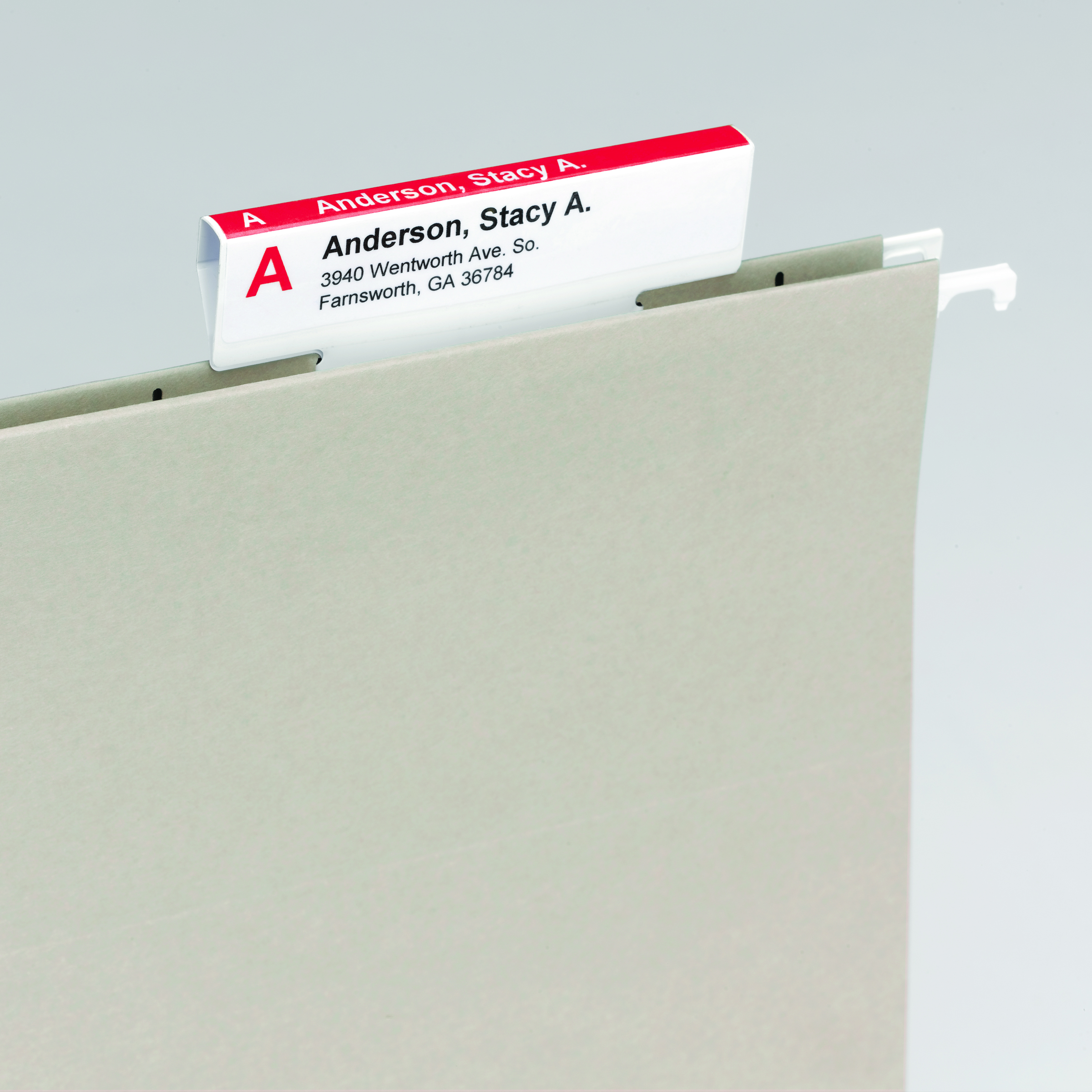 Smead 64915  Viewable Labeling System, Label Refill Pack, Hanging Folder Labels, Ink-Jet and Laser Printers  (64915) - 24 packs of 160.  Total of 3840