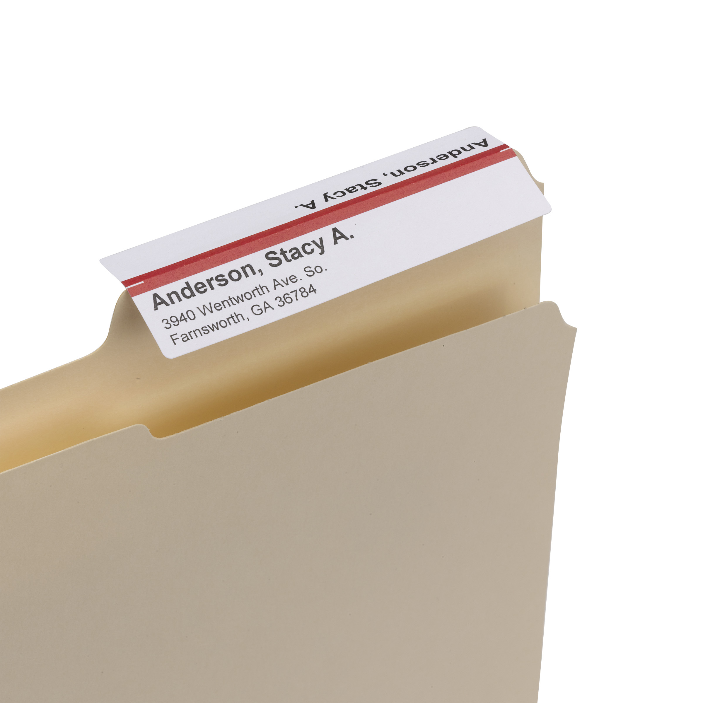 Smead 64915  Viewable Labeling System, Label Refill Pack, Hanging Folder Labels, Ink-Jet and Laser Printers  (64915) - 24 packs of 160.  Total of 3840