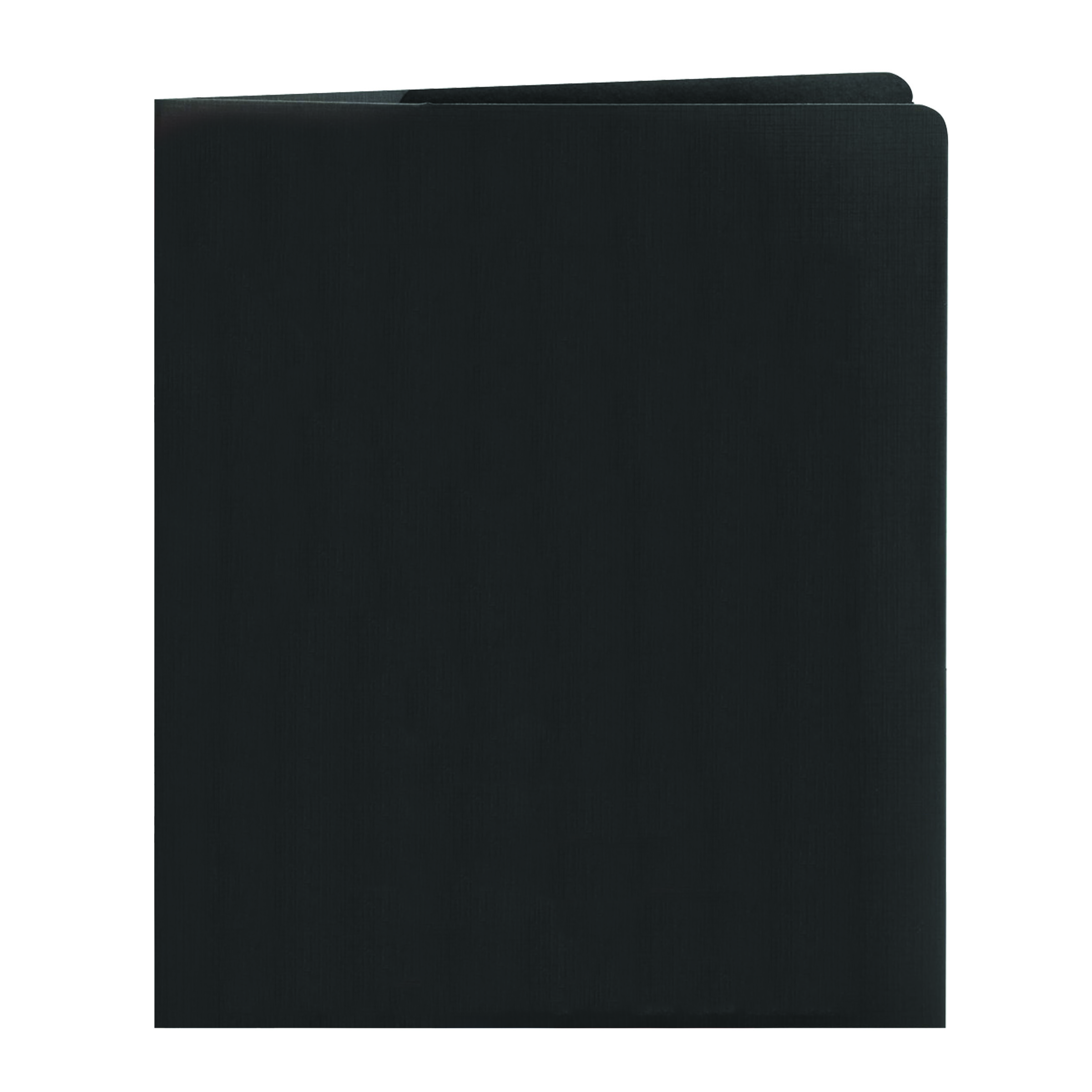 Smead 87981  Lockit Two-Pocket File Folder, Up to 50 Sheets, Letter Size, Black, 25 per Box (87981)