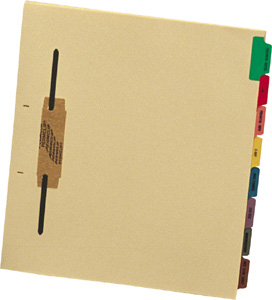 Custom 4-Tab Fileback Set - Collated - 2-Sided Print