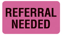 "REFERRAL NEEDED" - FL. PINK