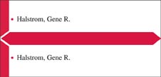 Name Label: Red -  1-1/2" H x 3-1/8" W - 1000/Pack