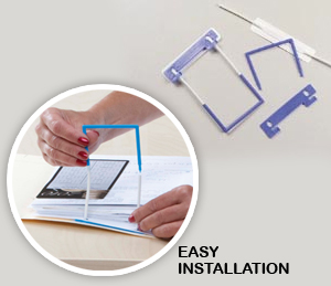 Fasteners: U-Clip - Complete 3 Piece Set - 100/Box