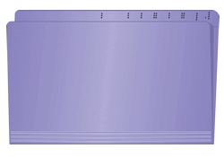 Top Tab File Folder, Legal Size, Available in 10 Colors, 11 Pt. Double Ply, Straight Cut Tab; TAB Product; 100/Box