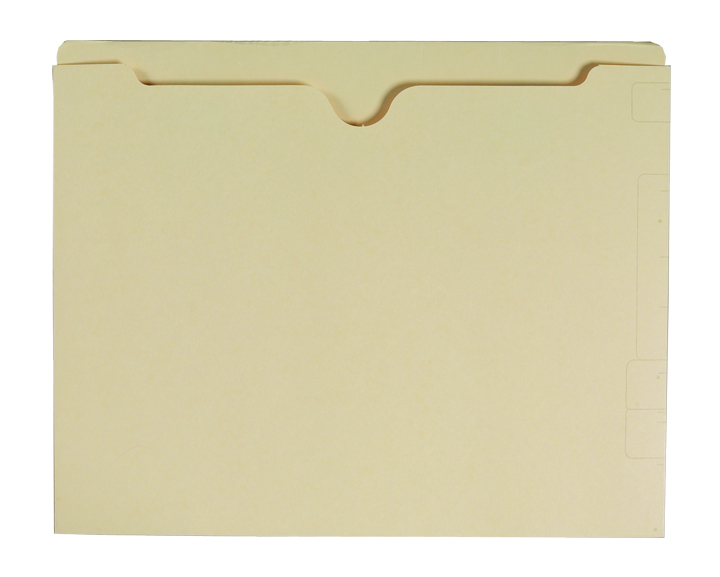 Jeter Manila Pocket - 14 Pt. Manila Stock - Single Ply Top Tab - Flat, no expansion - 100/Box