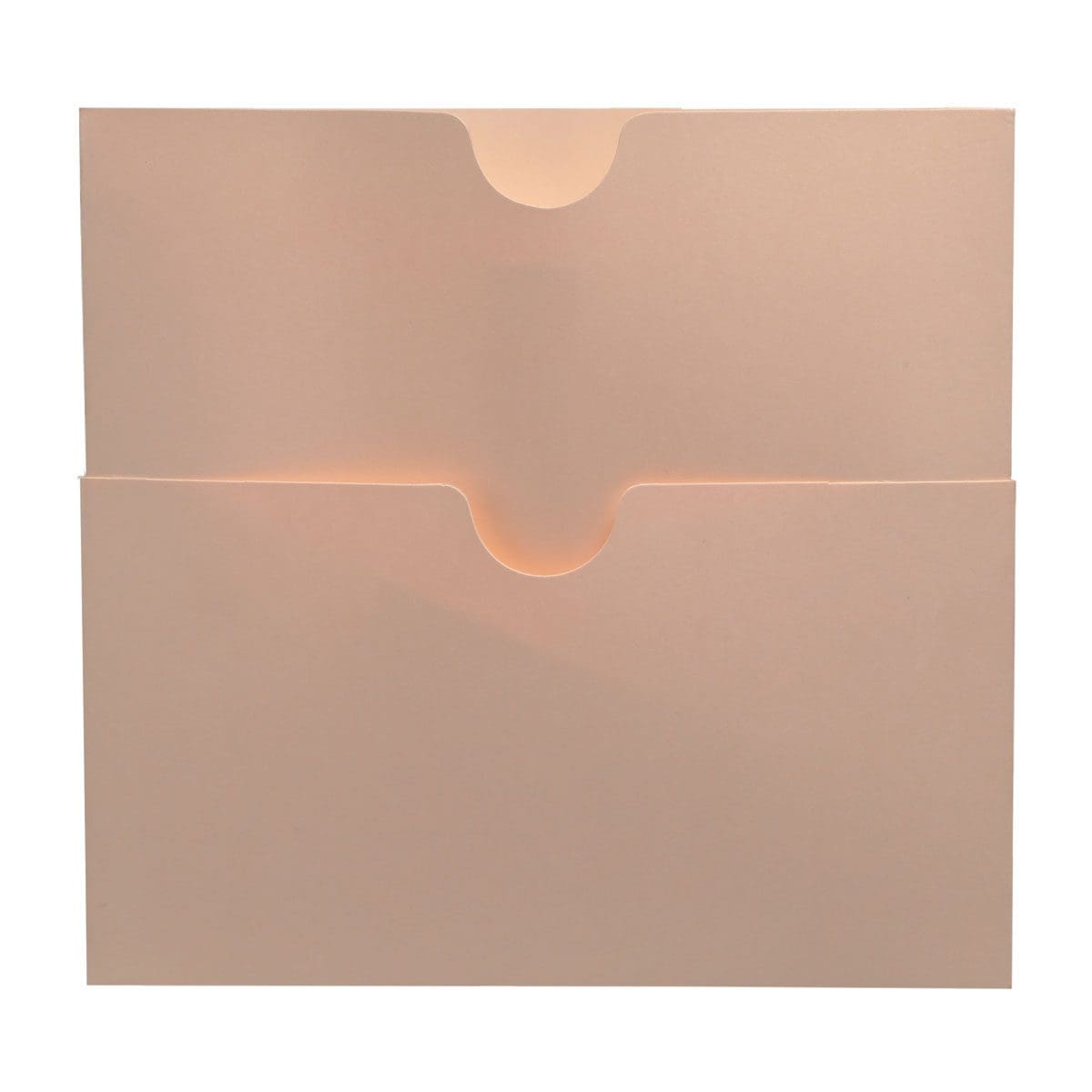 Amerifile Self-Adhesive Double Pockets - 11 Pt. Manila - 9" W x 8-1/2" H - Box of 50