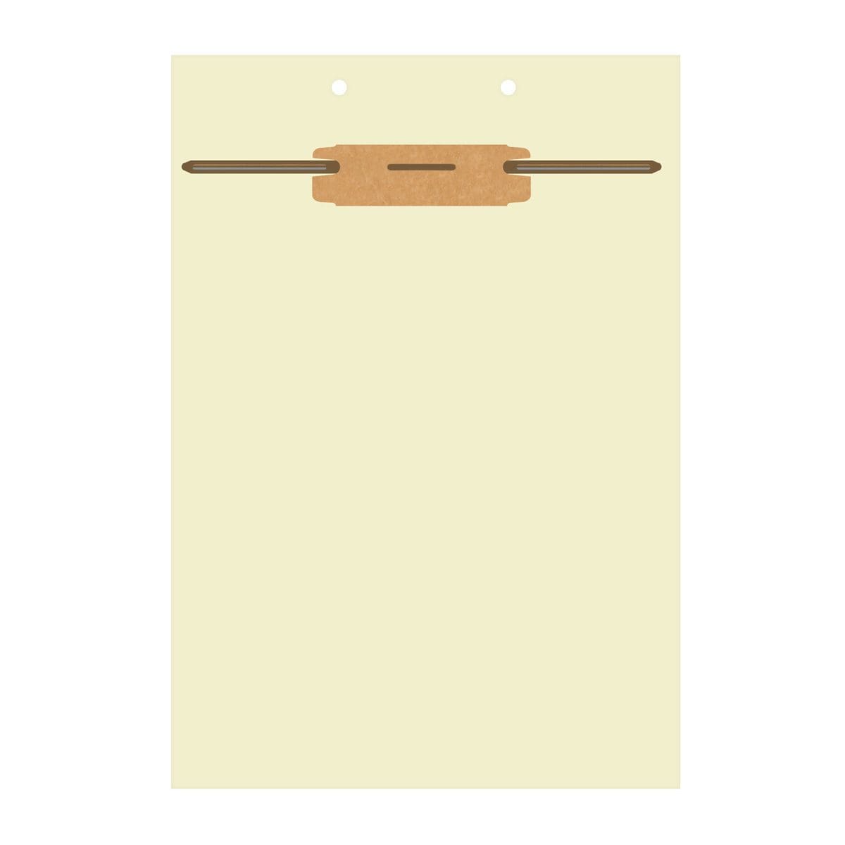 Amerifile Top Flap Blank Fileback Dividers for Fastener Folders  - Fastener in Position 3 -  Box of 100