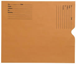 X-Ray Filing Envelopes Open End Negative Preservers - Kraft  Brown - 8-1/2" x 10-1/2" - Carton of 500 -